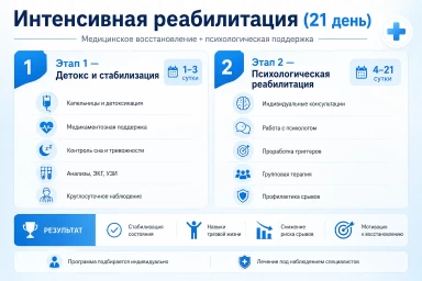 Реабилитация за 21 день в Кировске